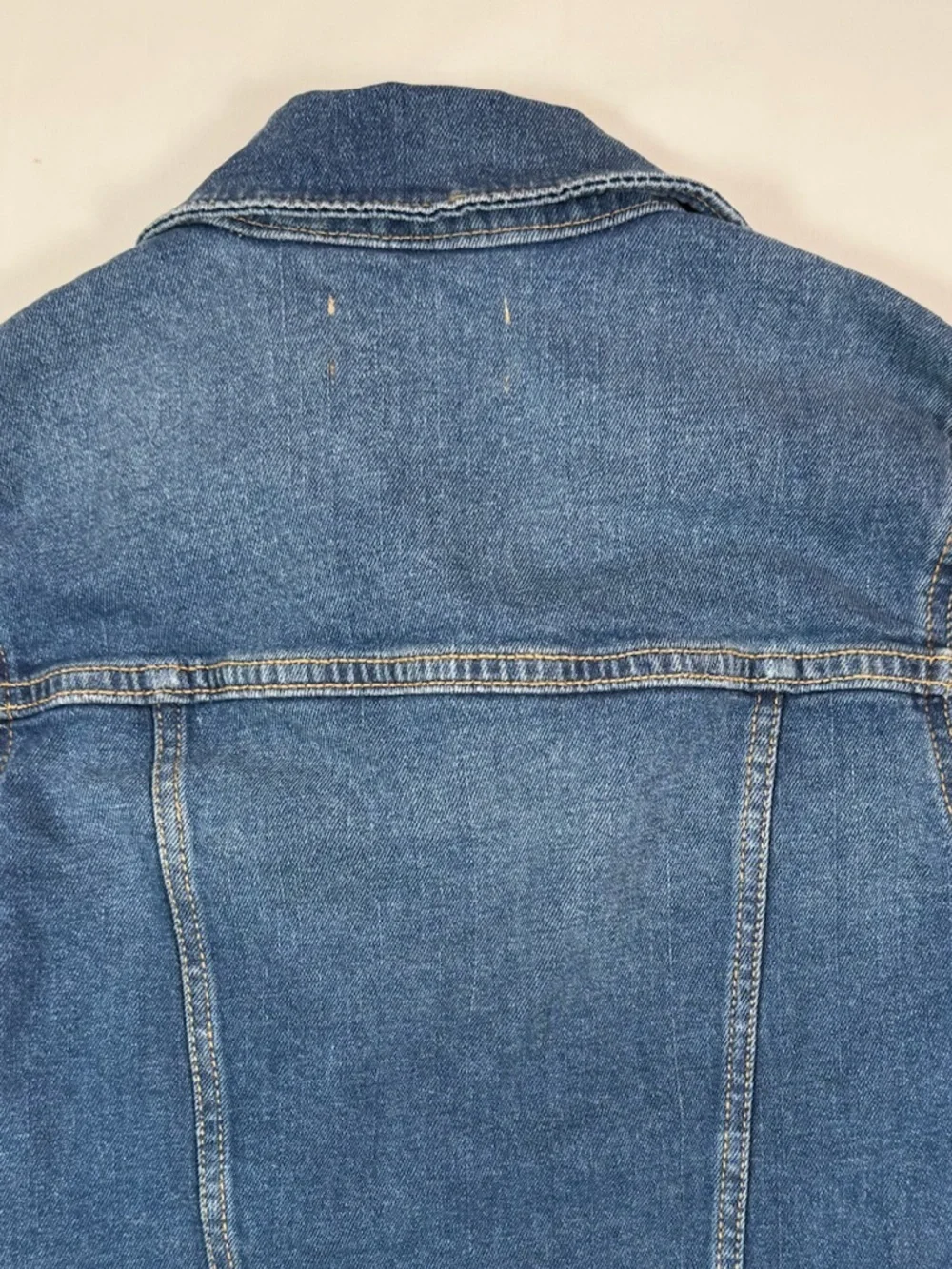 OLD NAVY Girls Denim Jean Jacket Medium 8 Classic Trucker Blue‎ Casual Retro